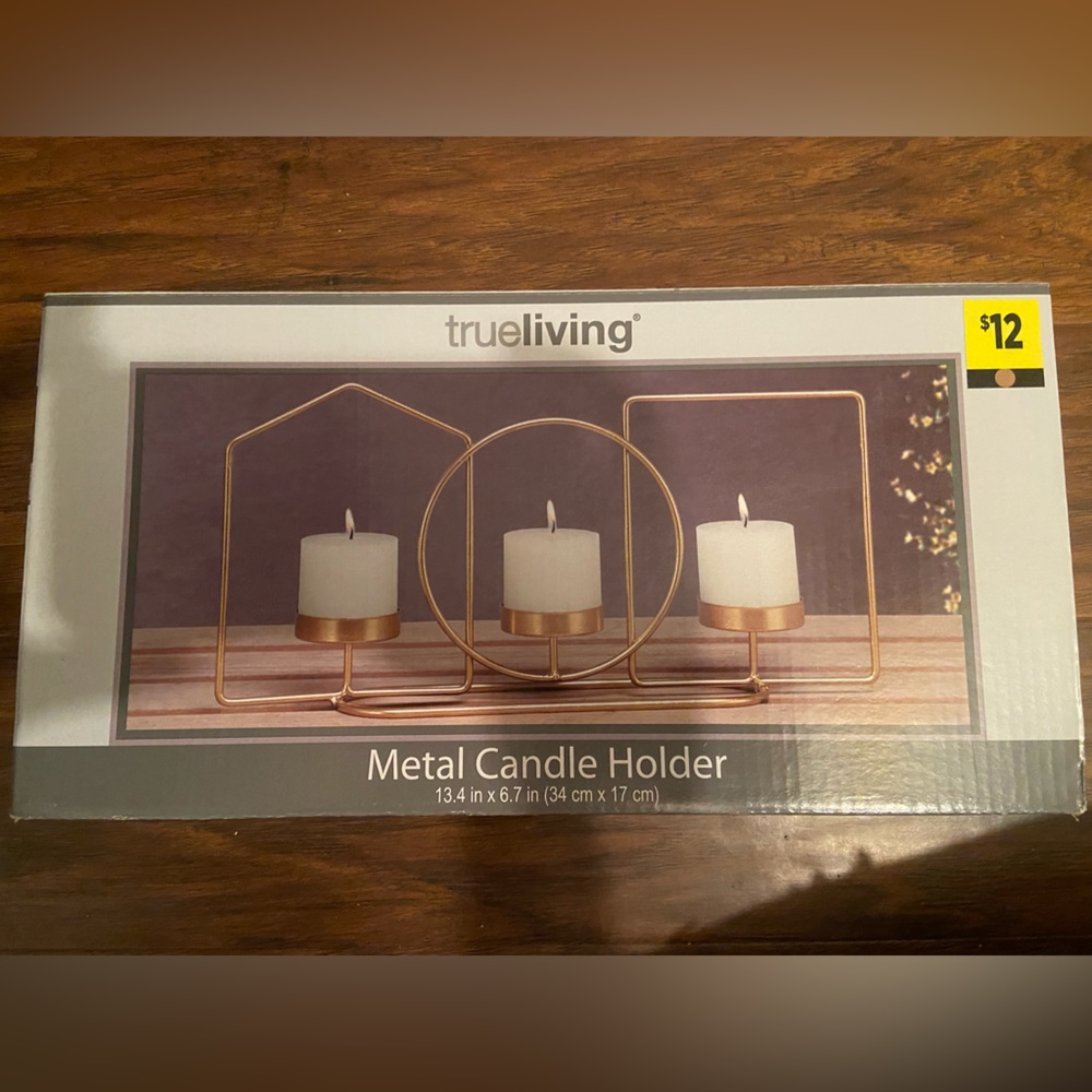 Metal Candle Holder